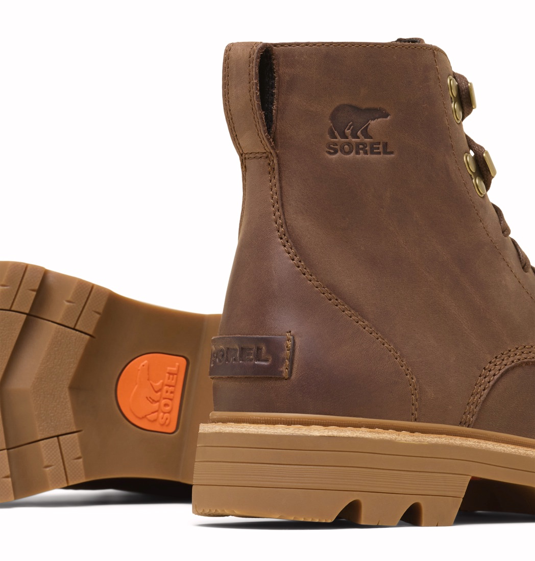 Sorel Women's Revel RD Lace Waterproof Boots - Naisten talvikengät Tobacco, Blackened Brown 05