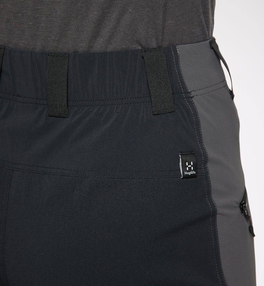Haglöfs Women's Mid Slim Pant Short Magnetite / True black 03