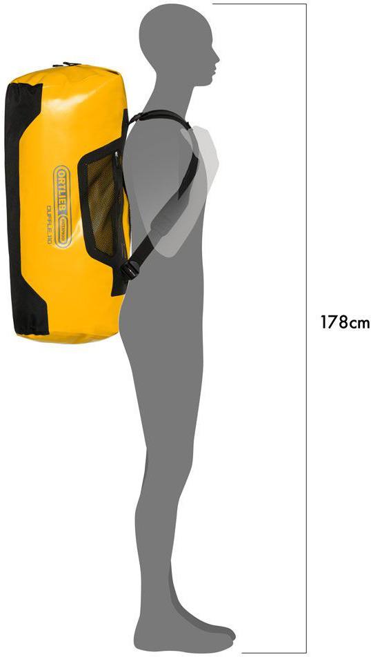 Ortlieb Duffle 110 Musta 07
