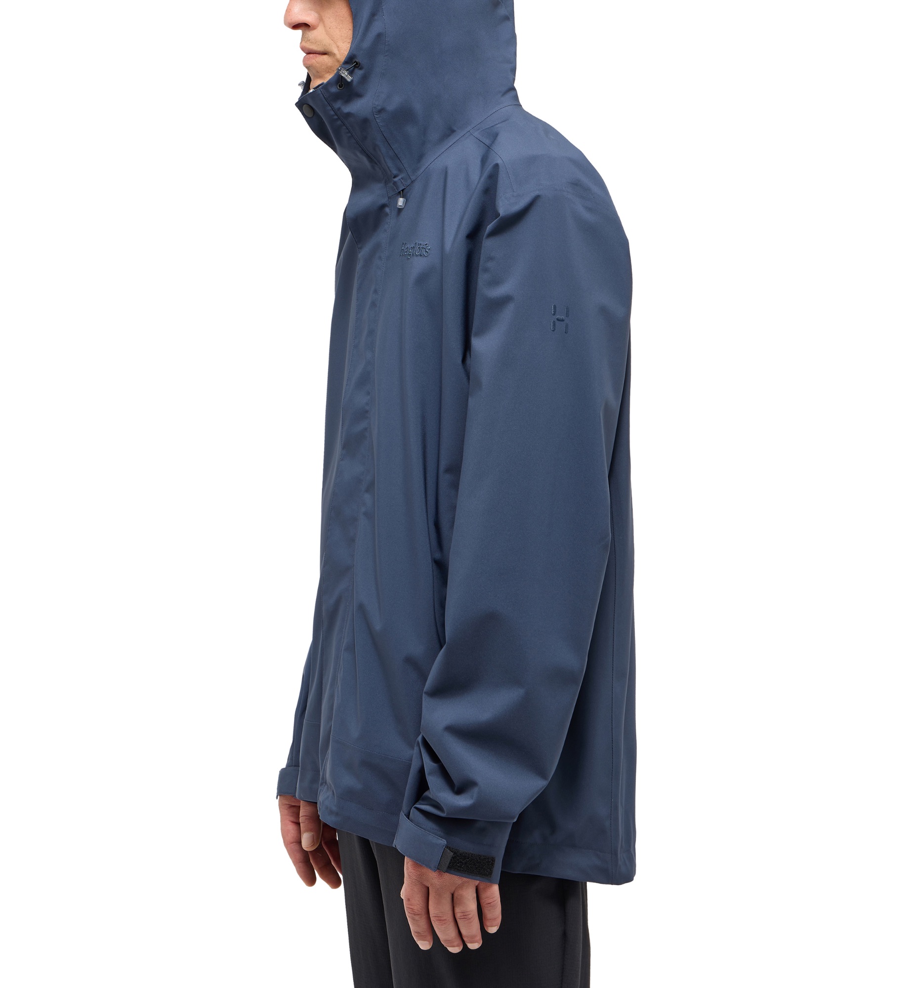 Merrell Men's Moab 3 GTX & Haglöfs Breeze Proof Jacket Musta 19