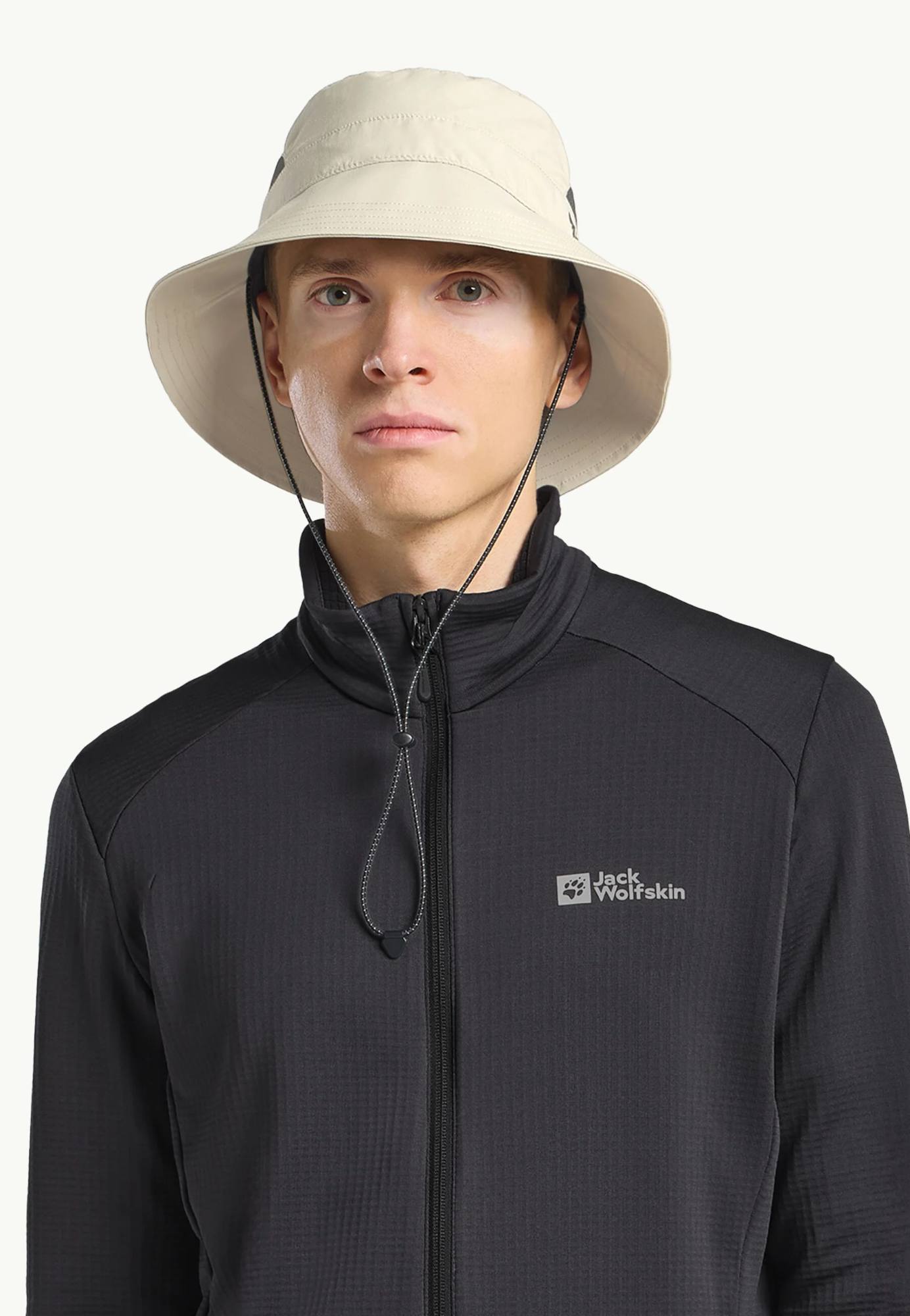 Jack Wolfskin Vent Bucket Hat Stone 04