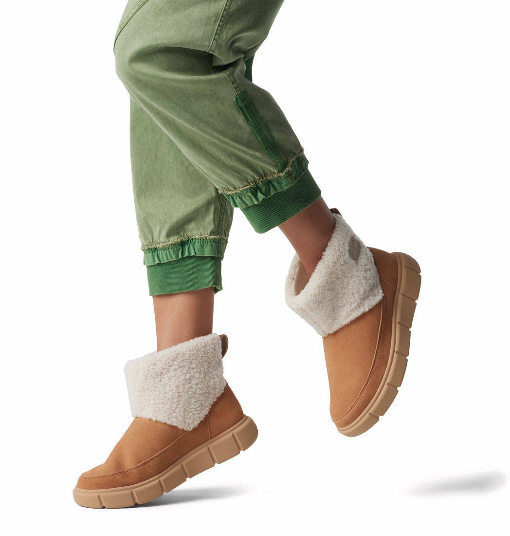 Sorel Women's Explorer III Cozy Slip-on - Naisten talvikengät Buff 02