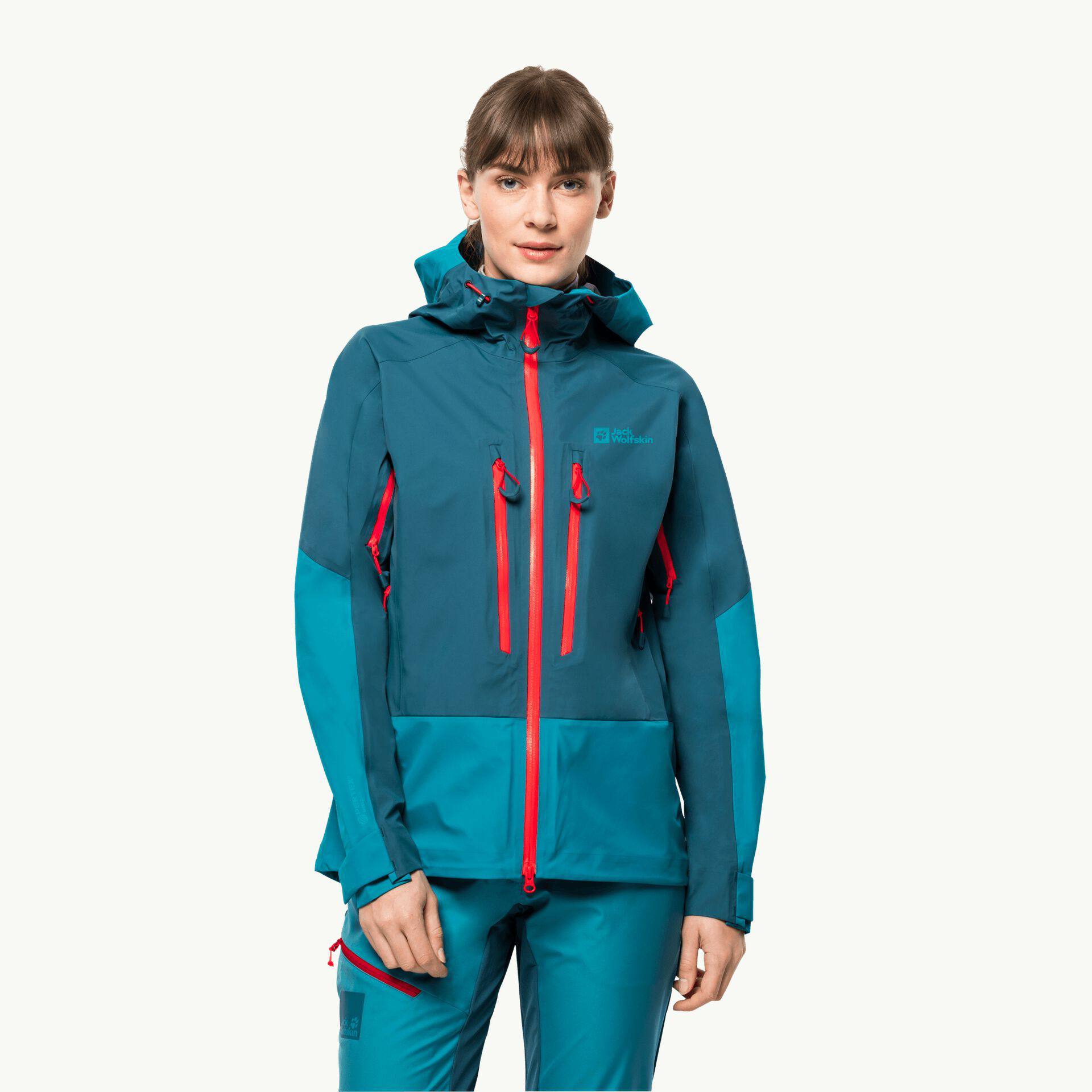 Jack Wolfskin Women's Alpspitze 3L Jacket Turkoosi 06