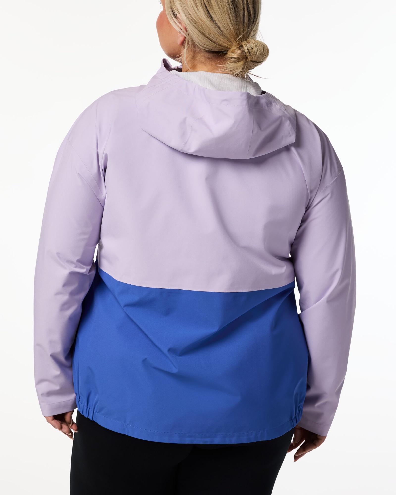 Cotopaxi Women's Cielo Rain Plus Jacket Moonbeam and Aster 03