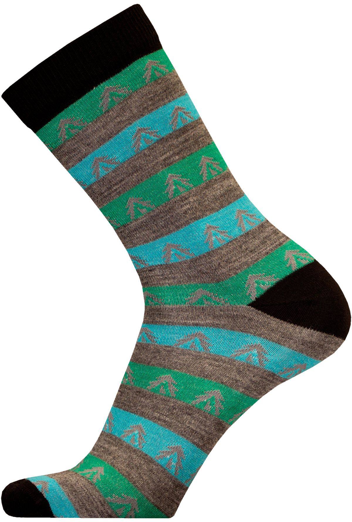 Scandinavian Outdoor Merino Everyday Harmaa / Vihreä 01