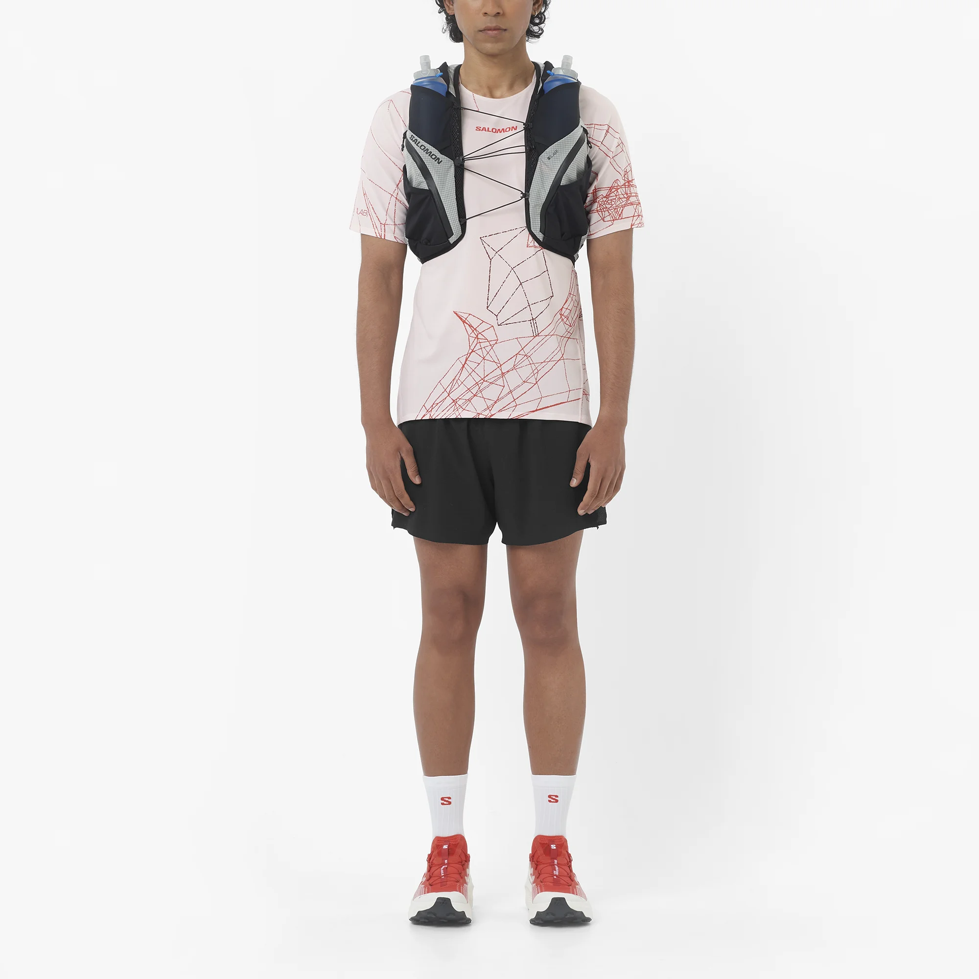 Salomon Men's Sense Aero Stow 5" Shorts Black 05