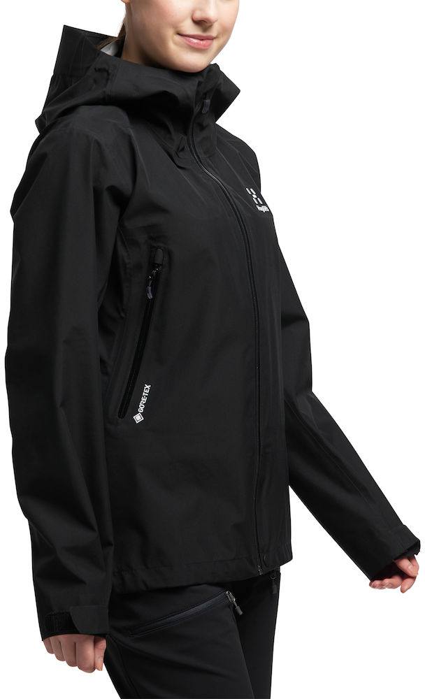Haglöfs Vedenpitävä kuoriasu naisille Musta 11