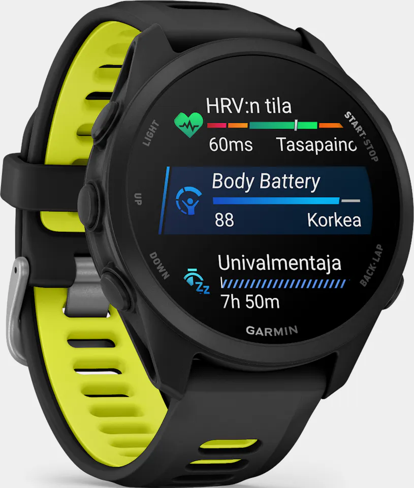 Garmin Forerunner 170 Black/amp Yellow 09