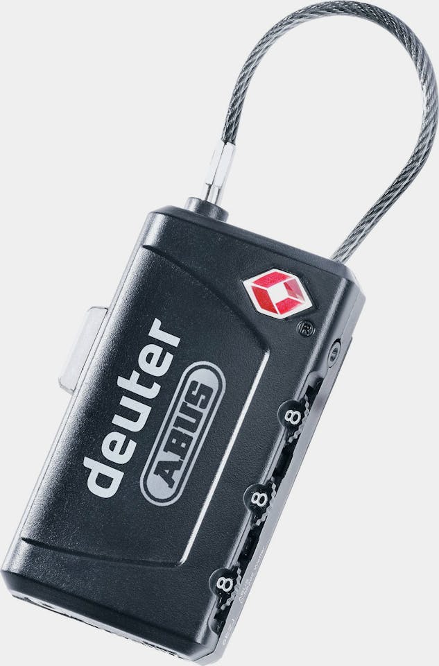 Deuter TSA Cable Lock Black 01