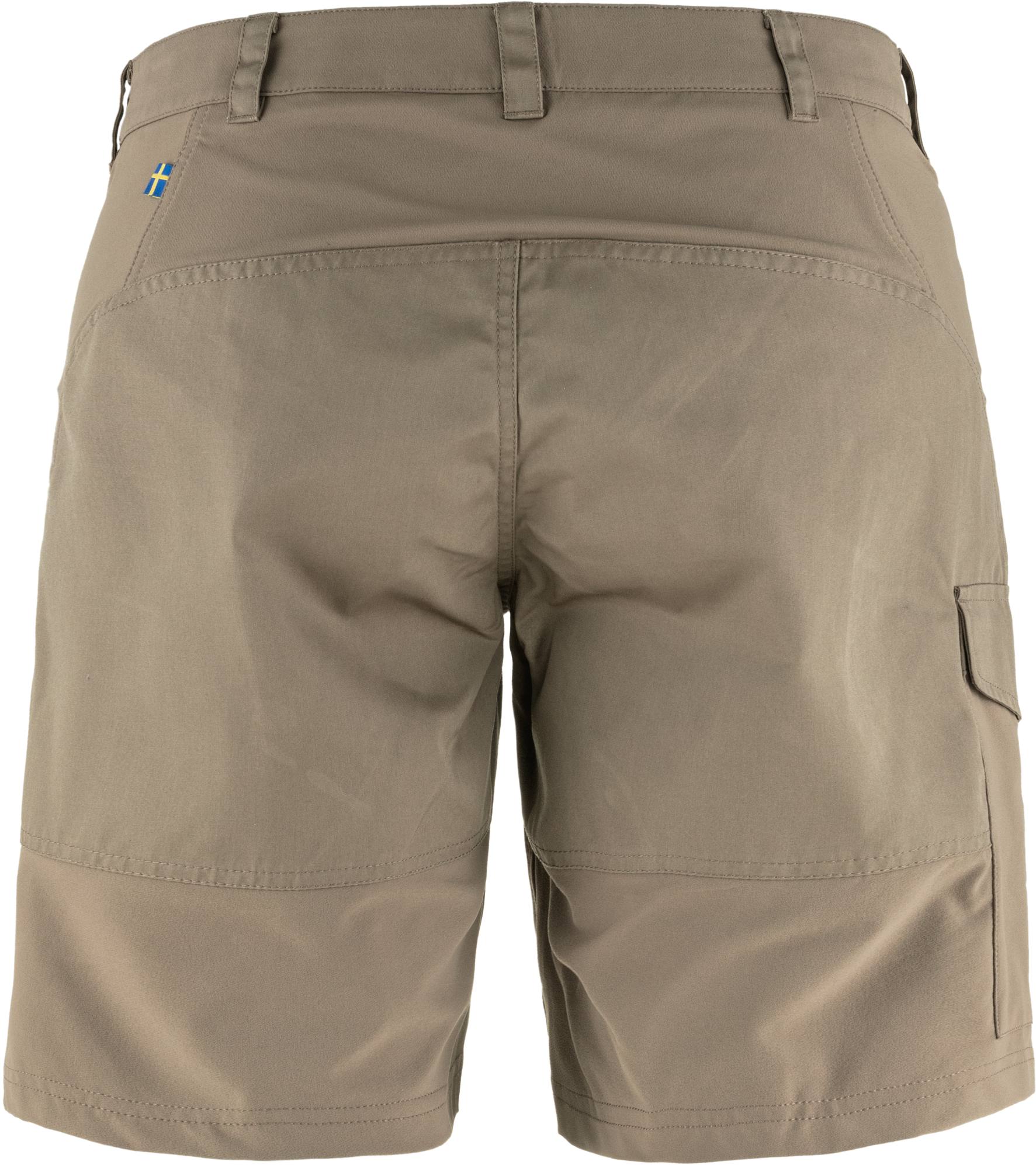 Fjällräven Nikka Shorts Curved W Suede 02