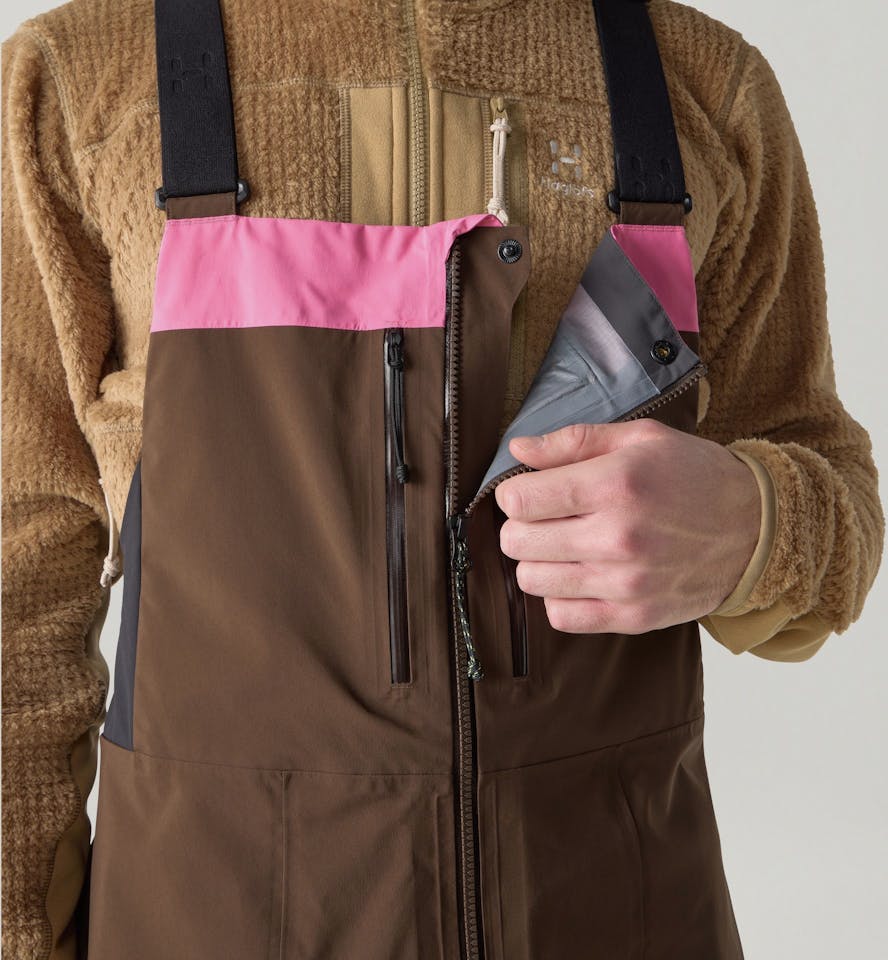 Haglöfs Men's Vassi GTX Pro II Bib Woodland Brown 13