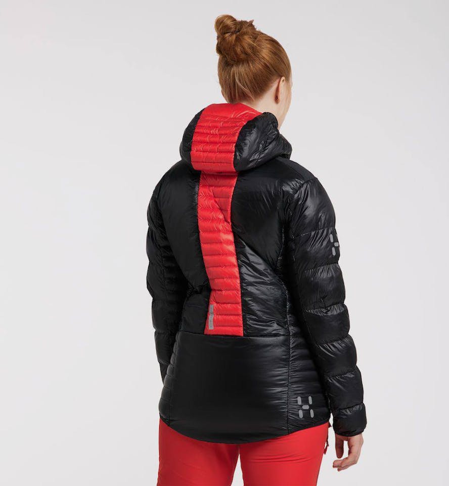 Haglöfs Women's L.I.M ZT Down Jacket Black / Red 09