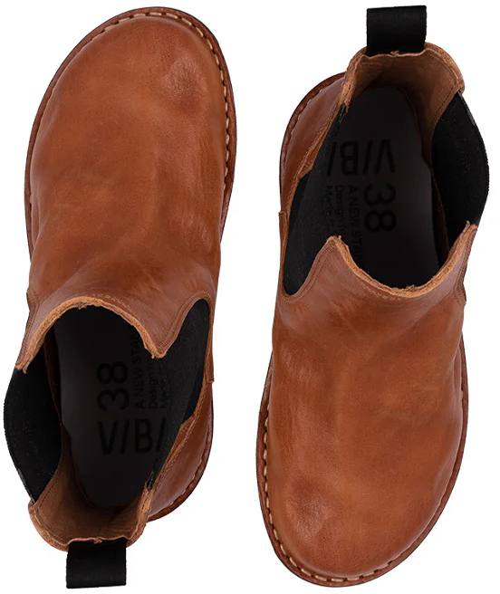 VIBAe Helsinki Leather Cognac 11