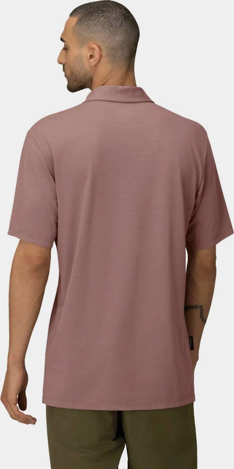 Norrøna Men's Femund Equalizer Merino Polo Grape 02
