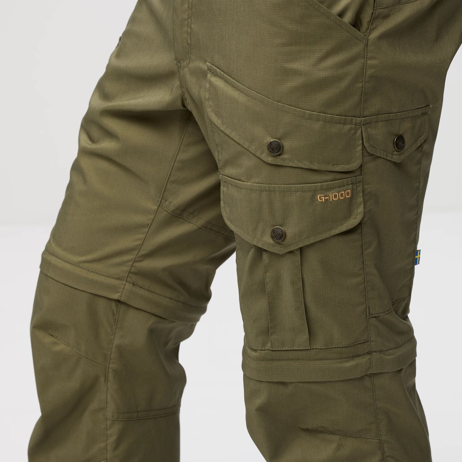 Fjällräven Men's Vidda Pro Lite Zipoff Trousers Fossil 07