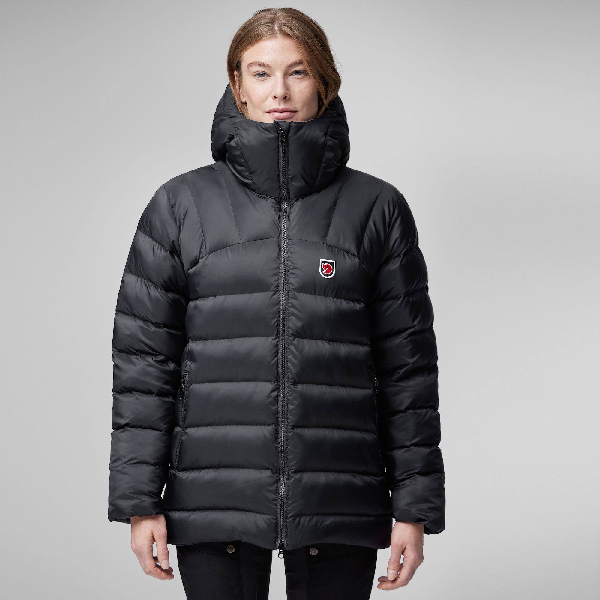 Fjällräven Women's Expedition Mid Winter Jacket Black/Basalt 06