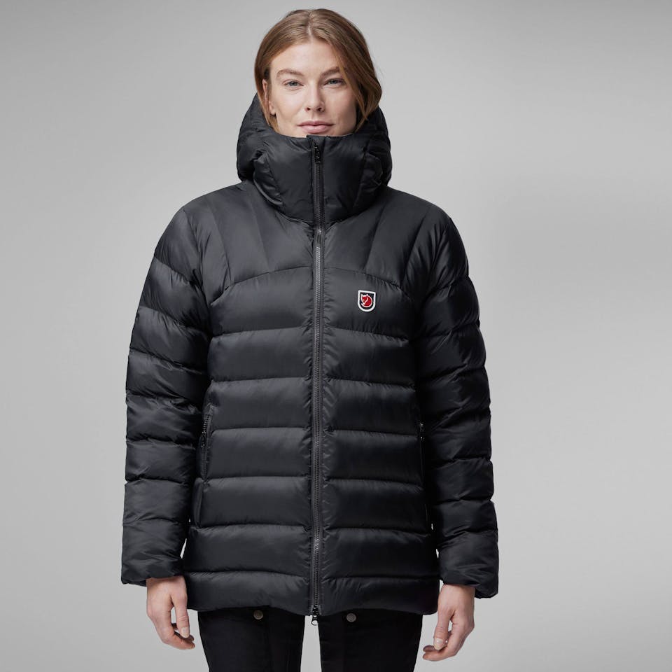 Fjällräven Women's Expedition Mid Winter Jacket Black/Basalt 02