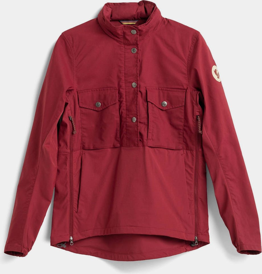 Fjällräven Women's S/F Räven Anorak Pomegranate 01