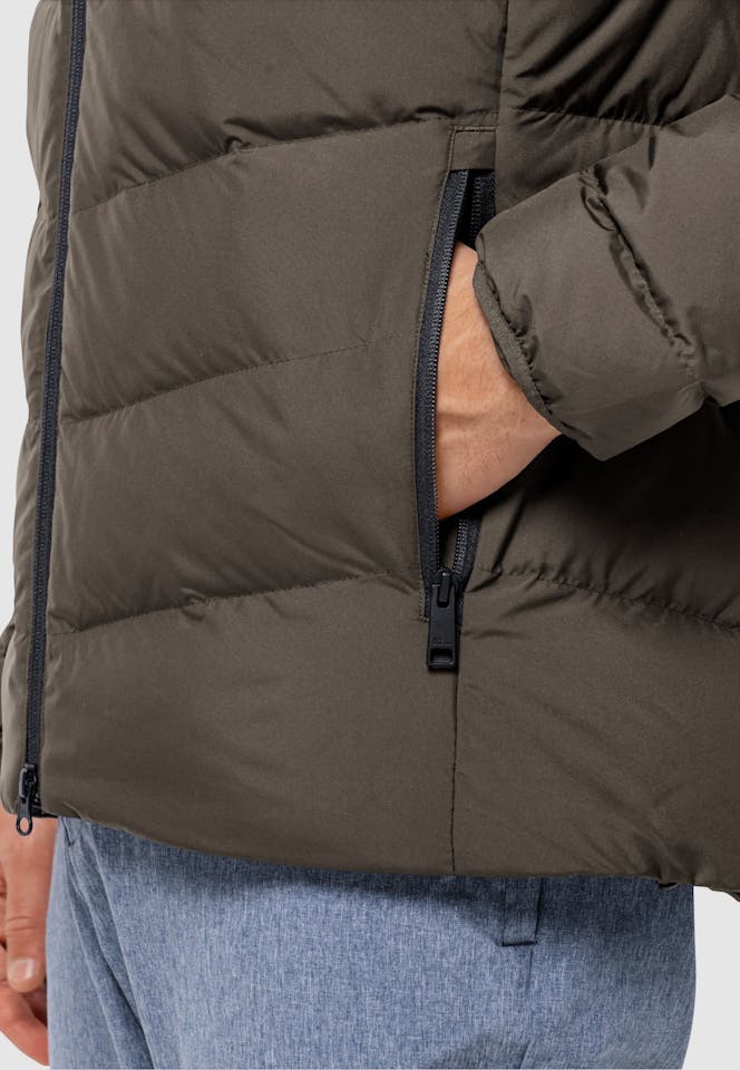 Jack Wolfskin Men's Colonius Down Jacket Coffee 06