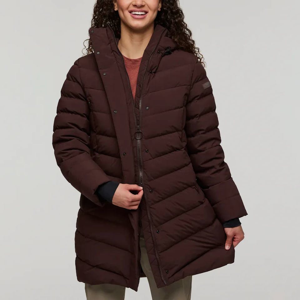 Cotopaxi Women's Alivio Down Parka Coffee 08