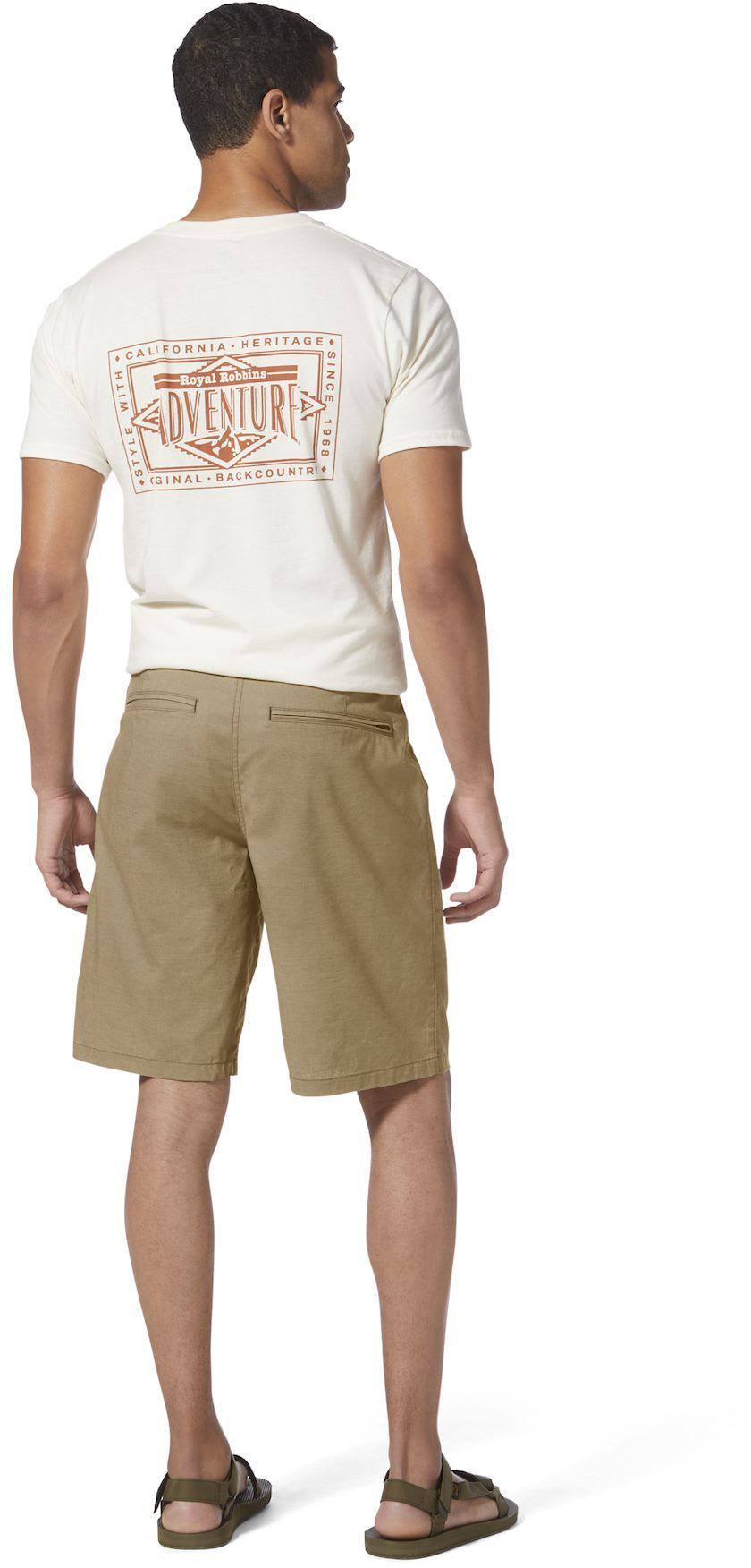 Royal Robbins Men's Hempline Shorts Khaki 04