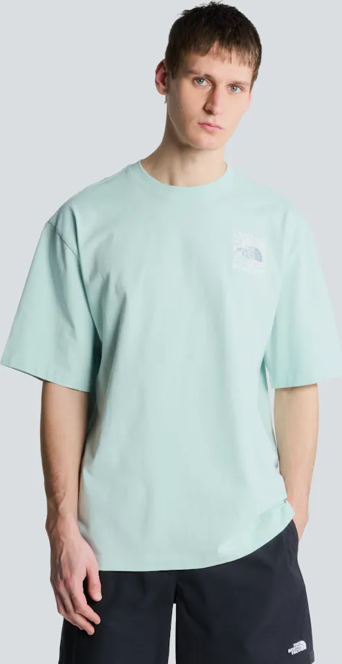 The North Face Men's Sun Oversize Graphic Tee Opal 01