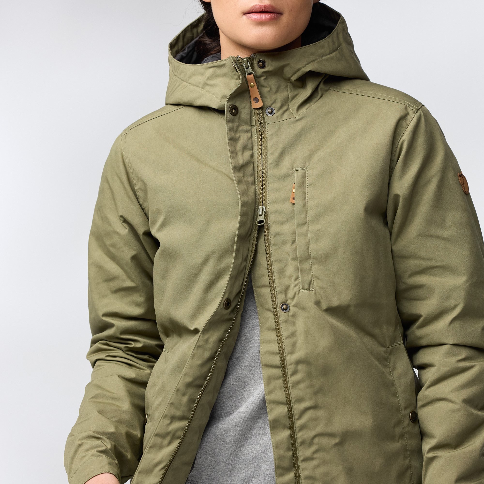 Fjällräven Kiruna Padded Parka Dam Black 12