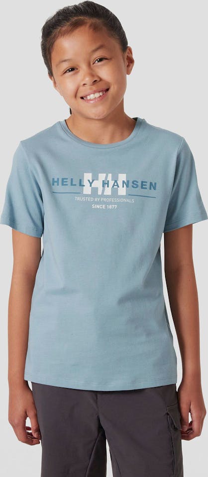 Helly Hansen Jr Graph Tee Blue 03