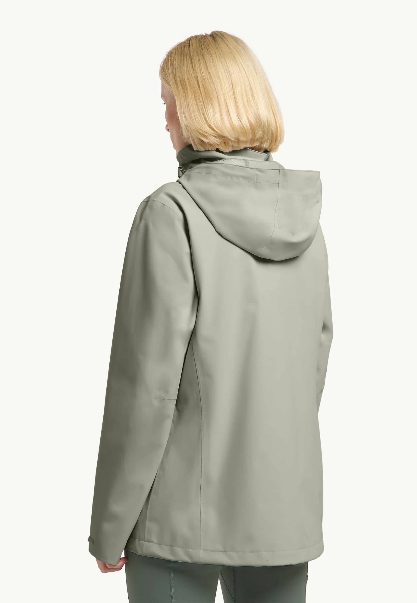 Jack Wolfskin Women's Trailtime 2L Jacket Mint Leaf 03