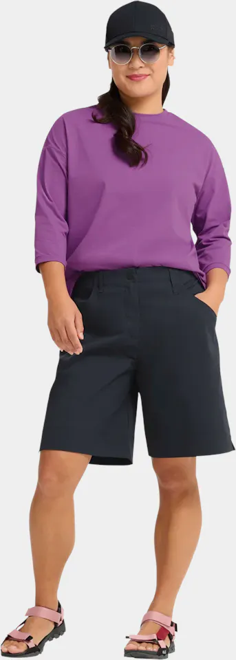 Jack Wolfskin Women's Travel 3/4 Tee Freesia 06