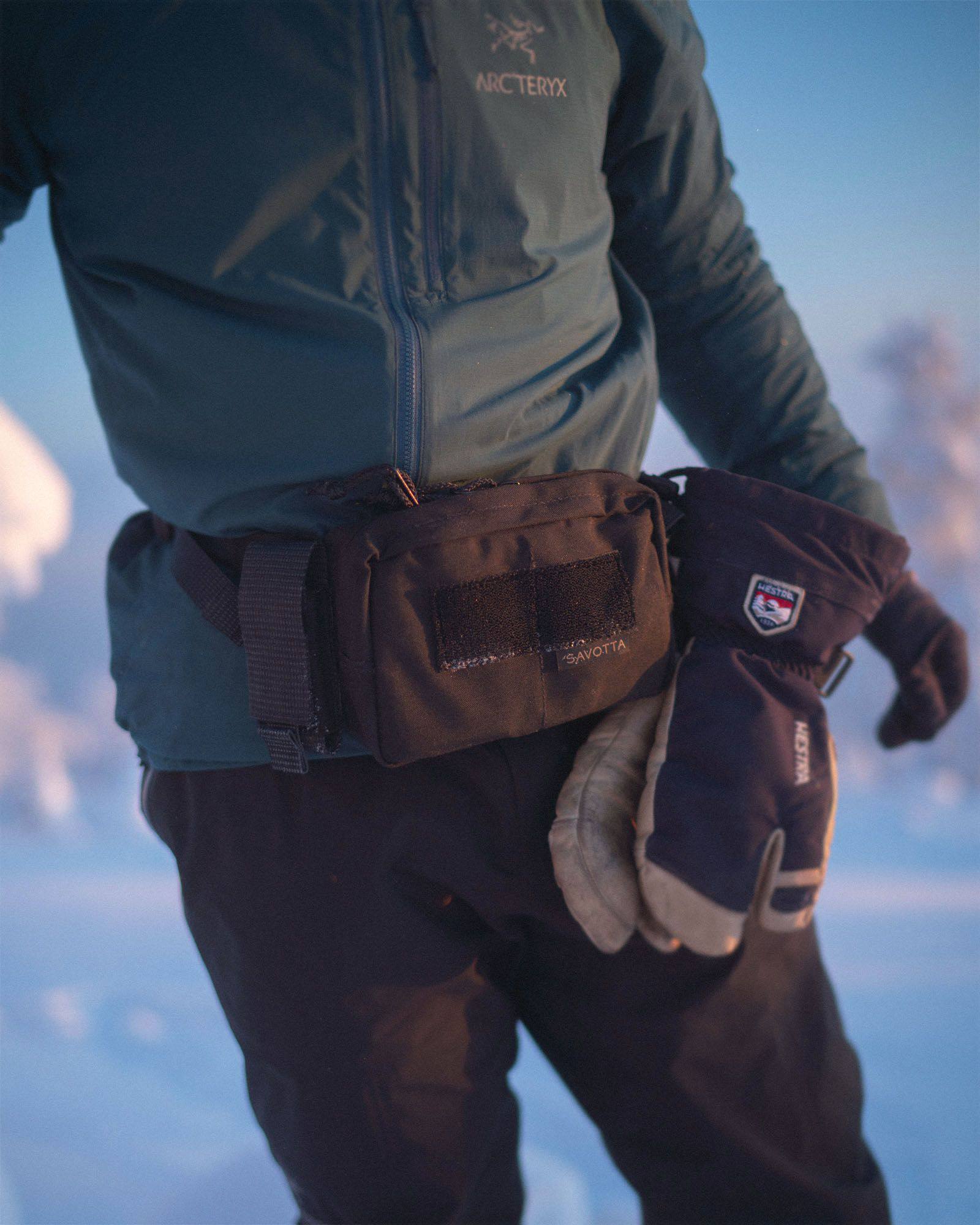 Savotta Kukkaro Hip Pack Brown 09