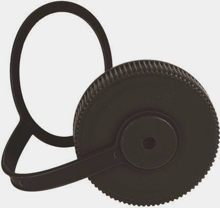 Nalgene Cap 63mm Loop Top Musta 01