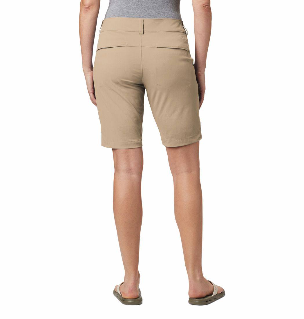 Columbia Women’s Saturday Trail Long Shorts Tan 03