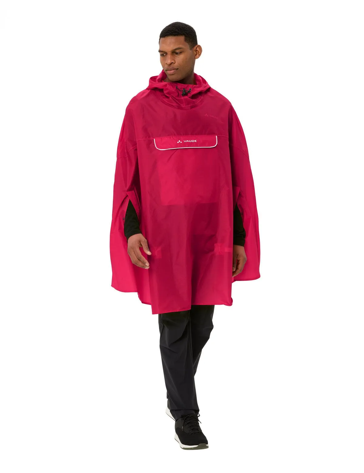 Vaude Valdipino Poncho, Ortlieb Back-Roller Core, Vaude Helmet Raincover Keltainen 31