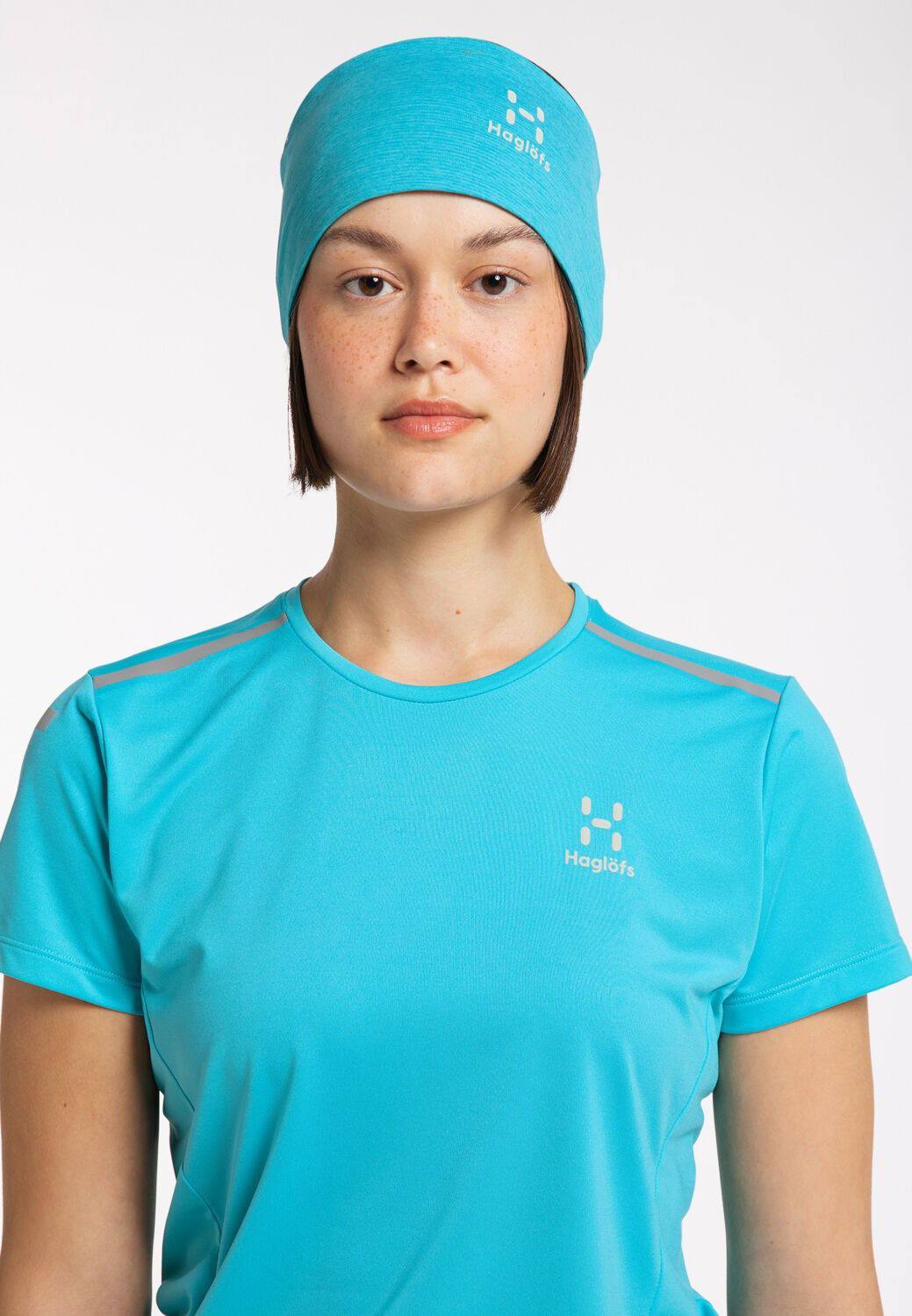 Haglöfs Mirre Headband Turquoise 05