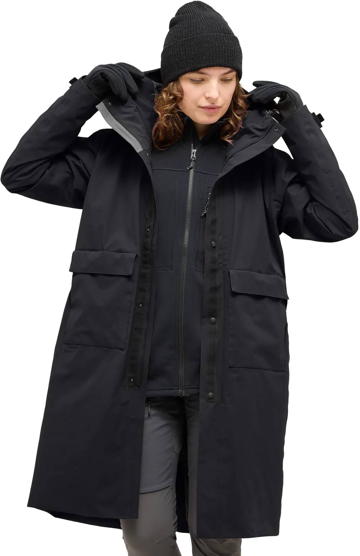 Haglöfs Women's Mono Proof Parka Musta 02