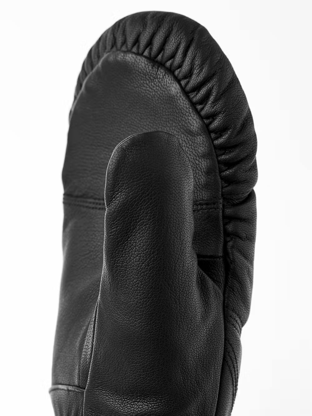 Hestra Leather Box Mitt Black 02