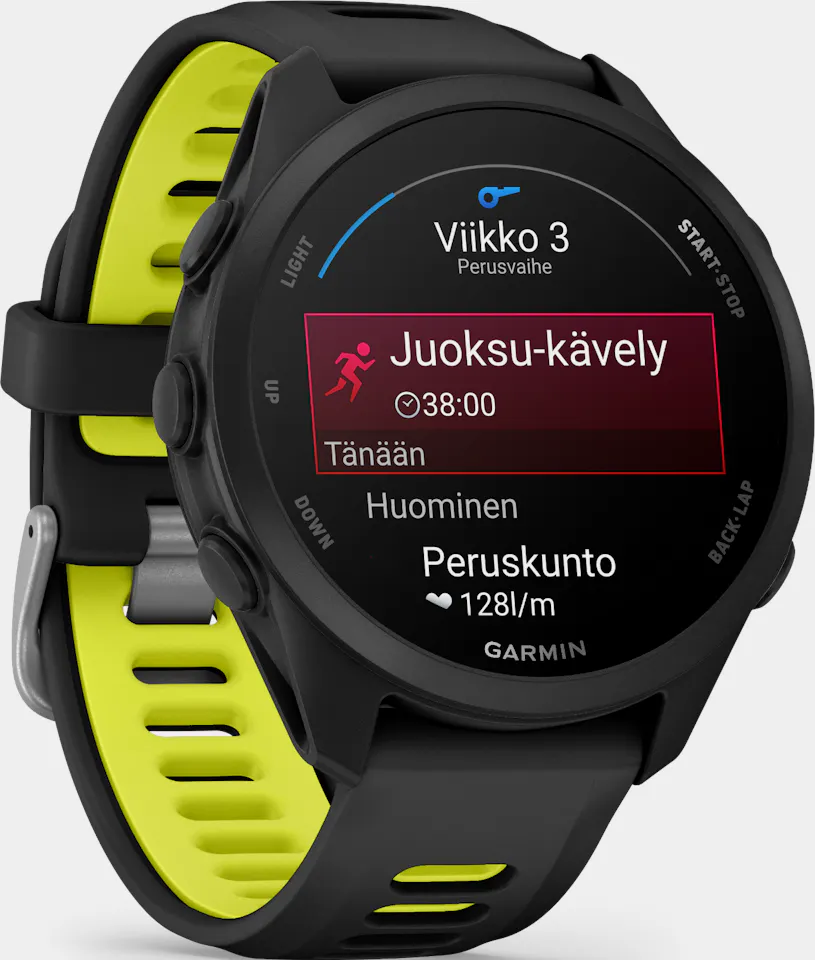 Garmin Forerunner 170 Black/amp Yellow 07