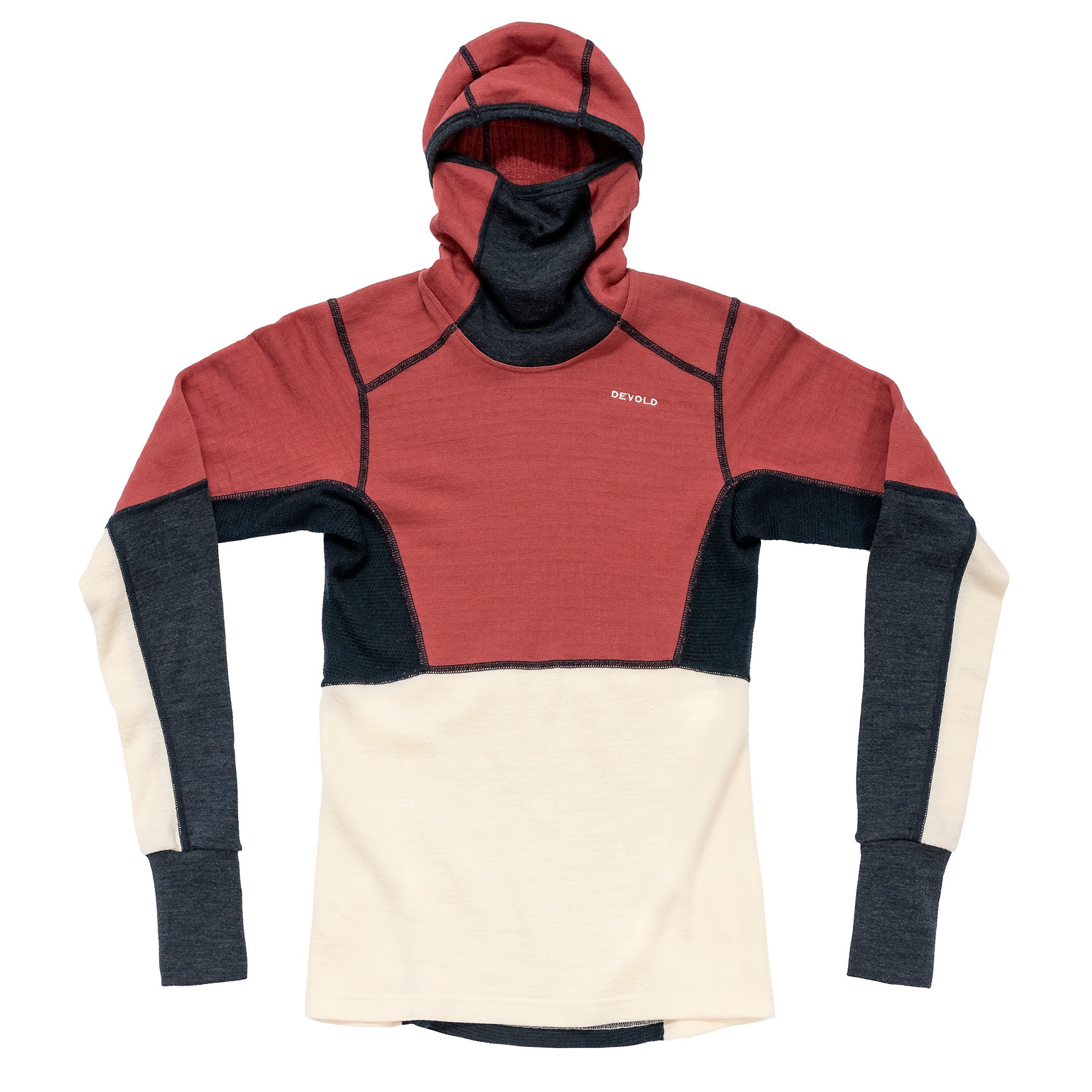 Devold Women's Expedition Arctic Pro Hoodie Marsala 02