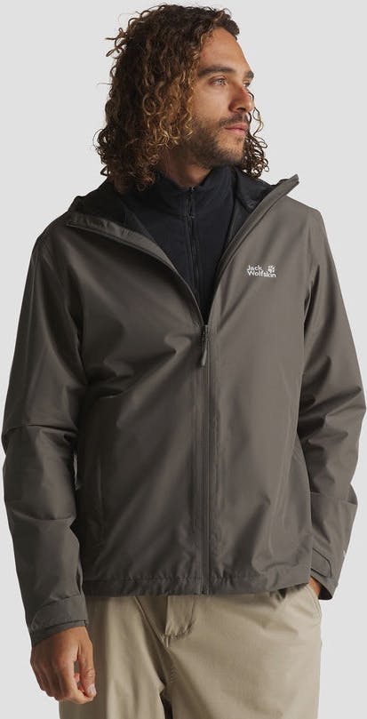 Jack Wolfskin Men's Outrovert 2L Jacket Flint 08