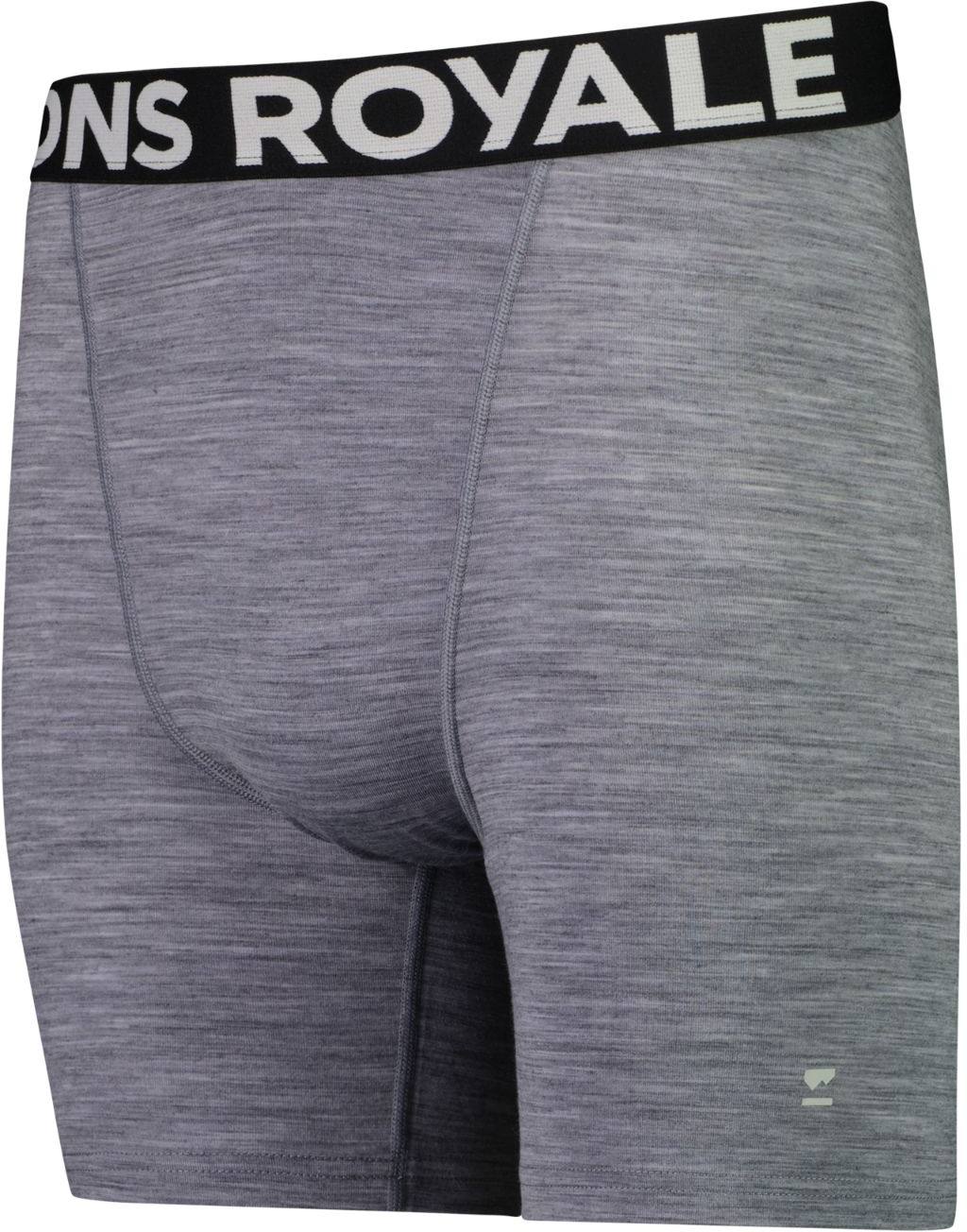 Mons Royale Hold'em Boxer Vaaleanharmaa 05