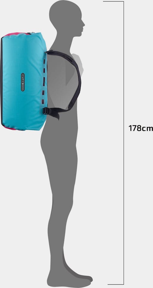 Ortlieb Duffle Lite Cyber 60L Sininen / Pinkki 11