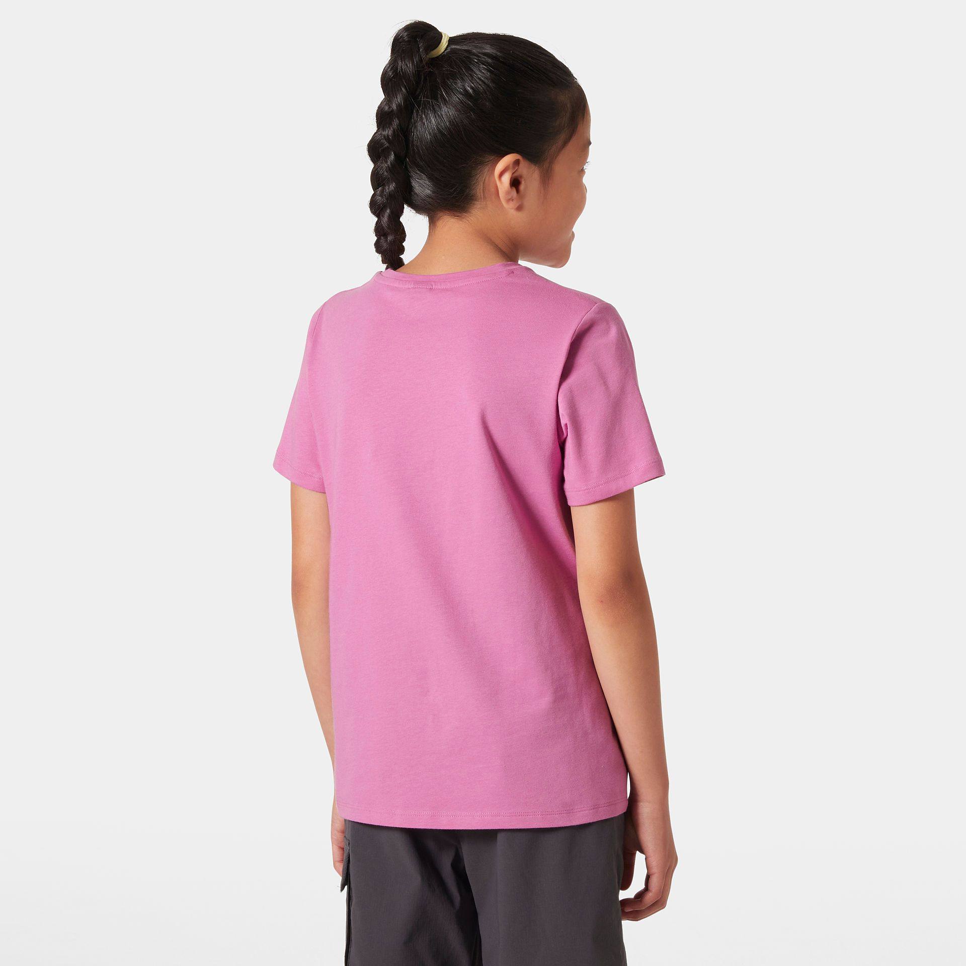 Helly Hansen Jr Graph Tee Pinkki 05
