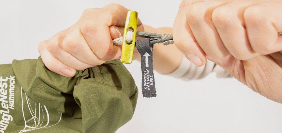 Eagles Nest Outfitters JungleNest Hammock Green 03