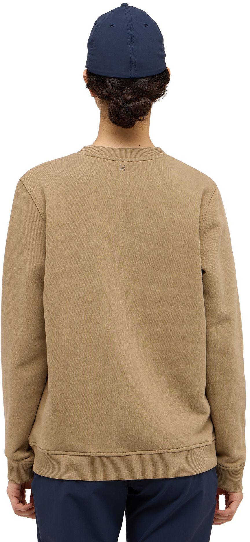 Haglöfs Women's Crewneck Oak Brown 02