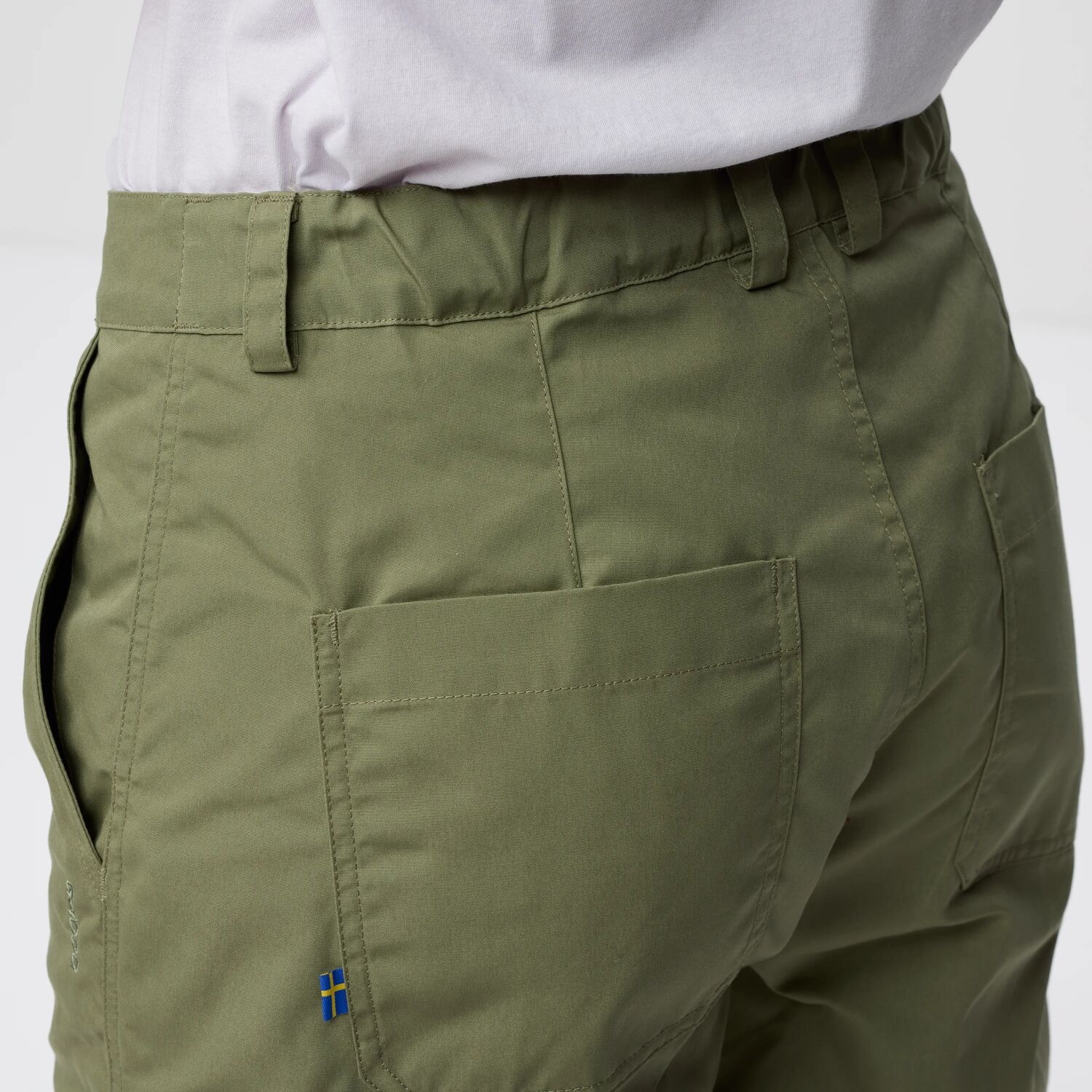 Fjällräven Women's Vardag Relax Trousers Fossil 07