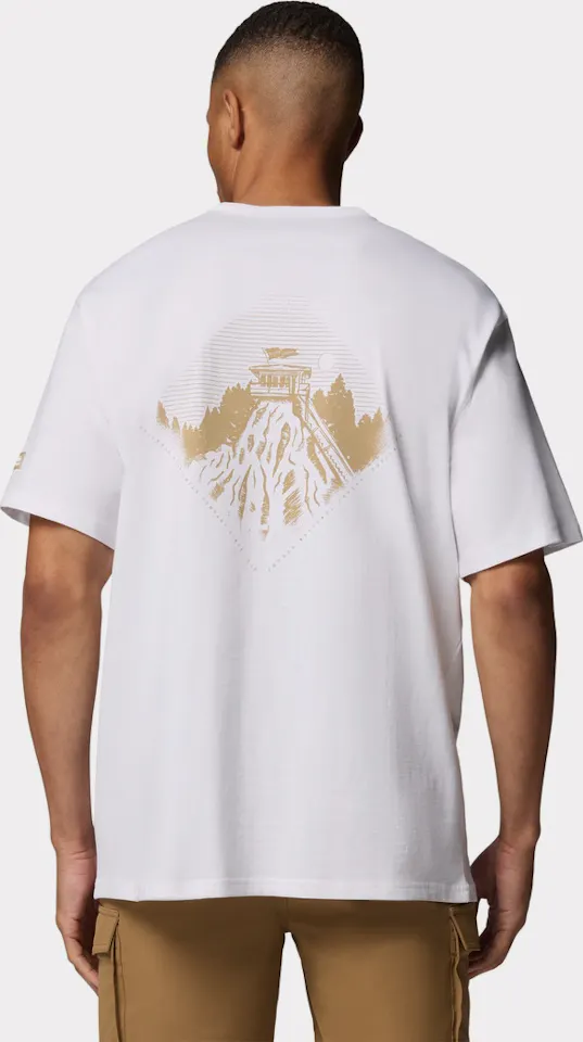 Columbia Men's CSC Heavyweight Back Graphic T-Shirt White 06