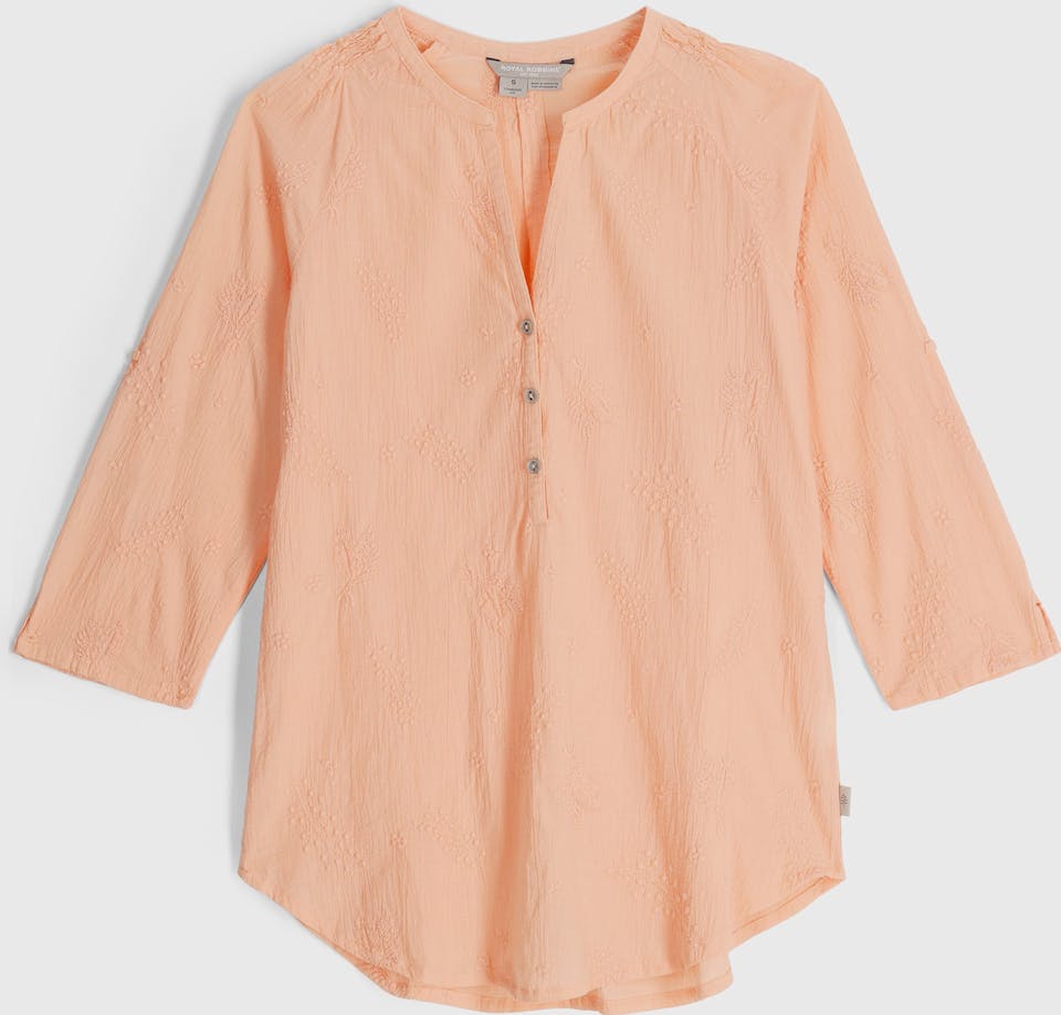 Royal Robbins Women's Oasis Tunic II 3/4 Sleeve Pacific Sunset 02