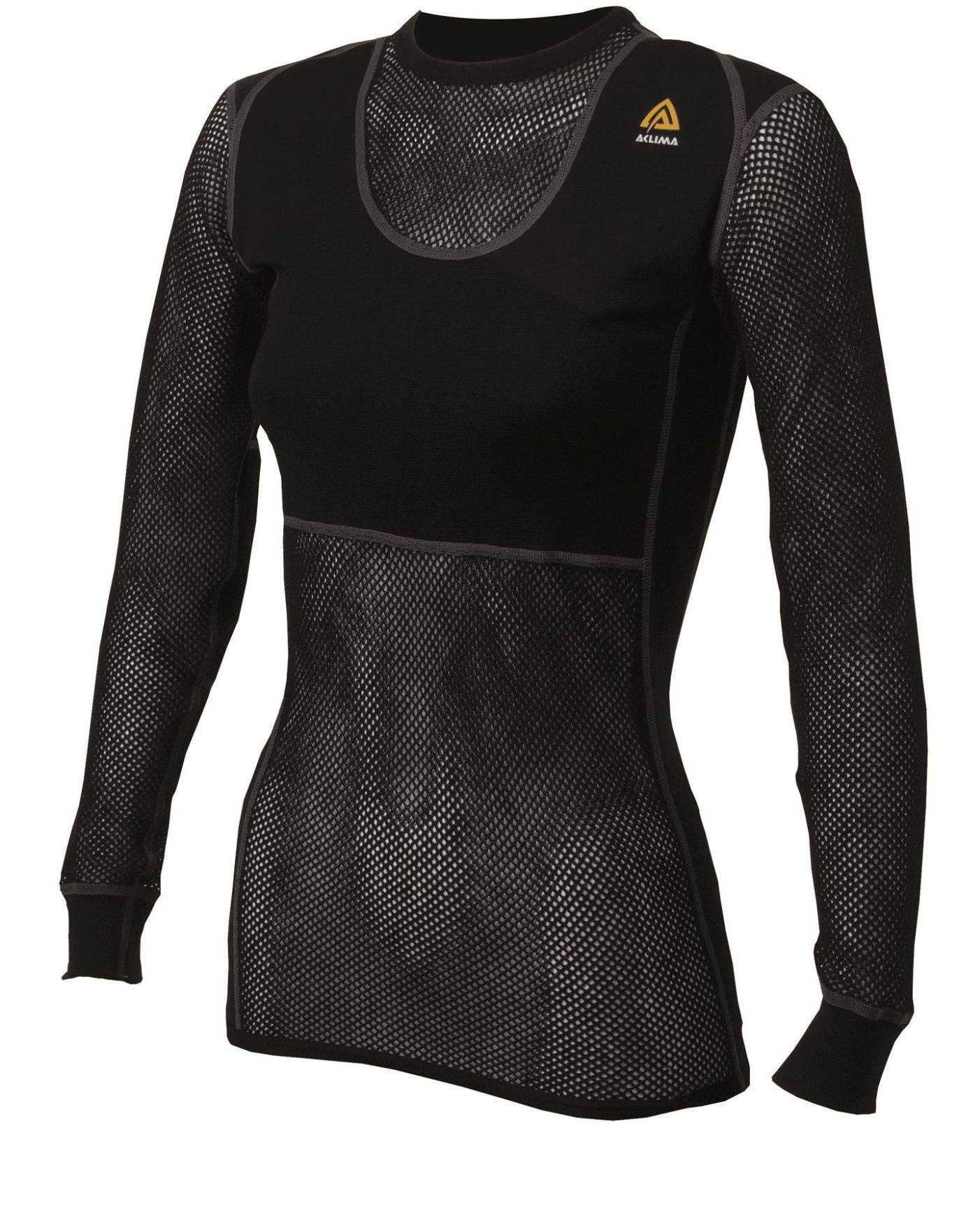 Aclima Women's WoolNet Crew Musta 08