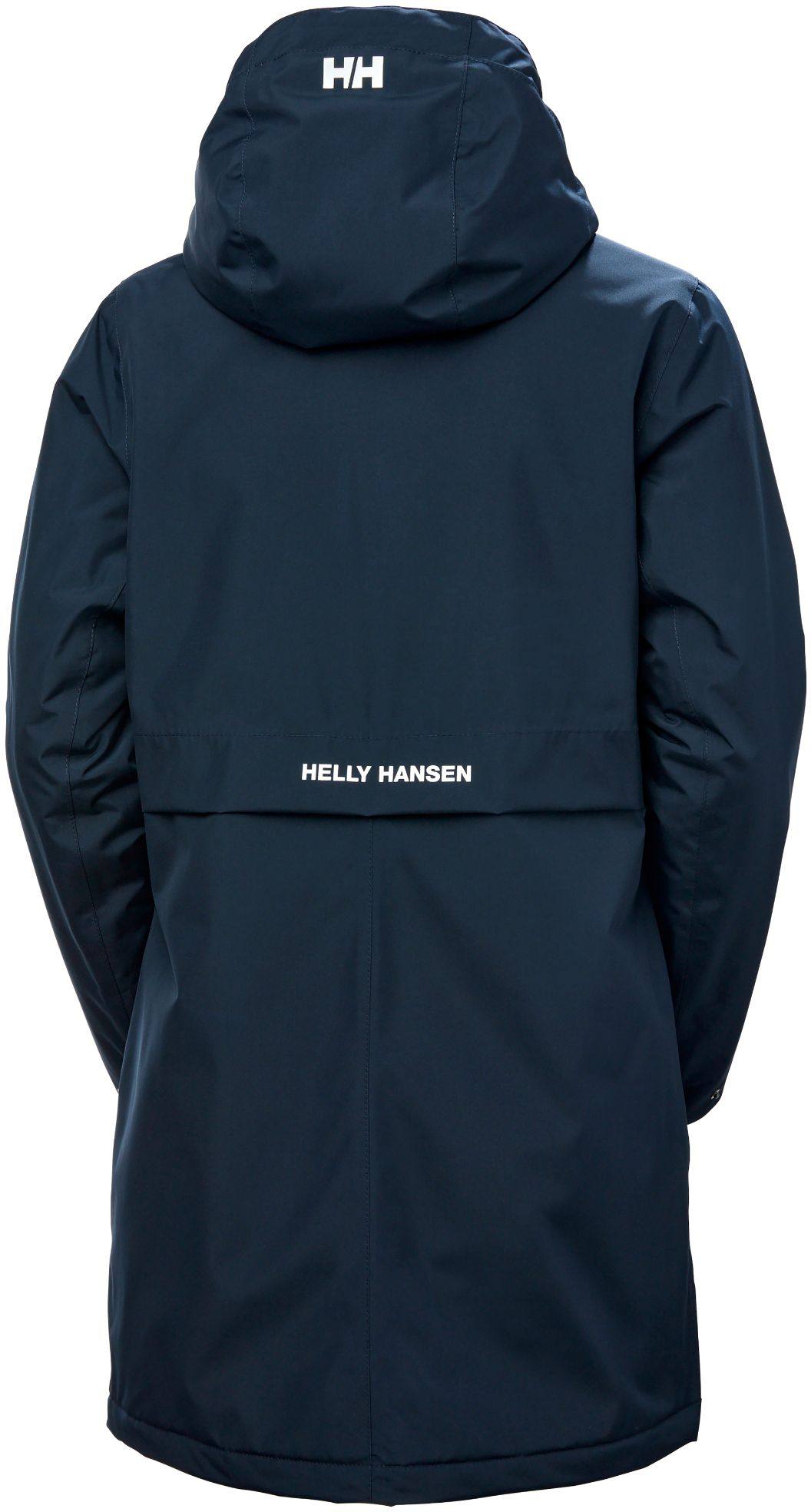 Helly Hansen Women's Lisburn Insulated Raincoat Navy 06